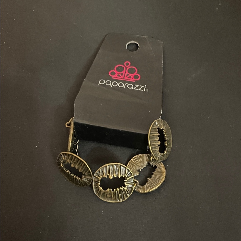 Paparazzi Antique Brass Bracelet